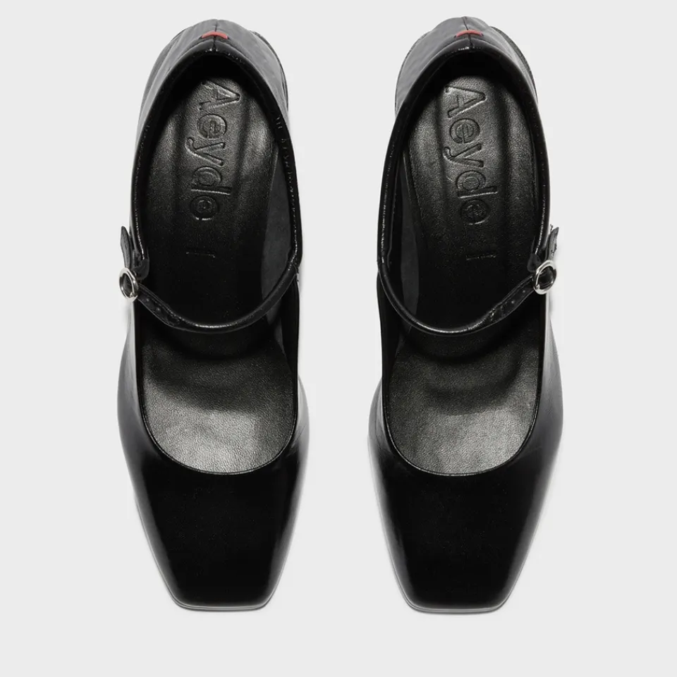 Heels|Dr. Martens Aeyde Women's Aline Leather Mary Jane Heels - UK 3