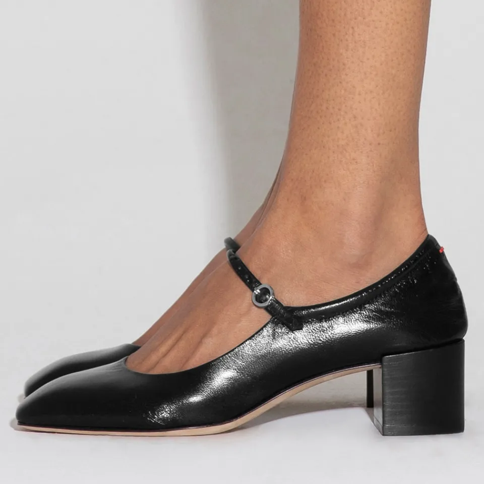 Heels|Dr. Martens Aeyde Women's Aline Leather Mary Jane Heels - UK 3