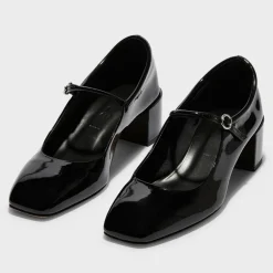 Heels|Dr. Martens Aeyde Women's Aline Patent Leather Mary Janes - UK 7