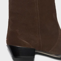 Boots|Aeyde Women's Aruna Suede Knee-High Boots - UK 3