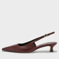 Heels|Dr. Martens Aeyde Women's Catrina Leather Slingback Court Heels - UK 3