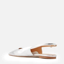 Flats|Dr. Martens Aeyde Women's Fedora Patent-Leather Sling-Back Flats - UK 8