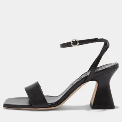 Heels|Sandals & Slides|Anine Bing Aeyde Women's Fenna Leather Heeled Sandals - UK 3