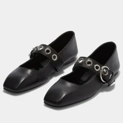 Flats|Dr. Martens Aeyde Women's Uma Eyelet Leather Ballet Flats - UK 3