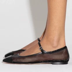 Flats|Dr. Martens Aeyde Women's Uma Mesh Mary Jane Flats - UK 3