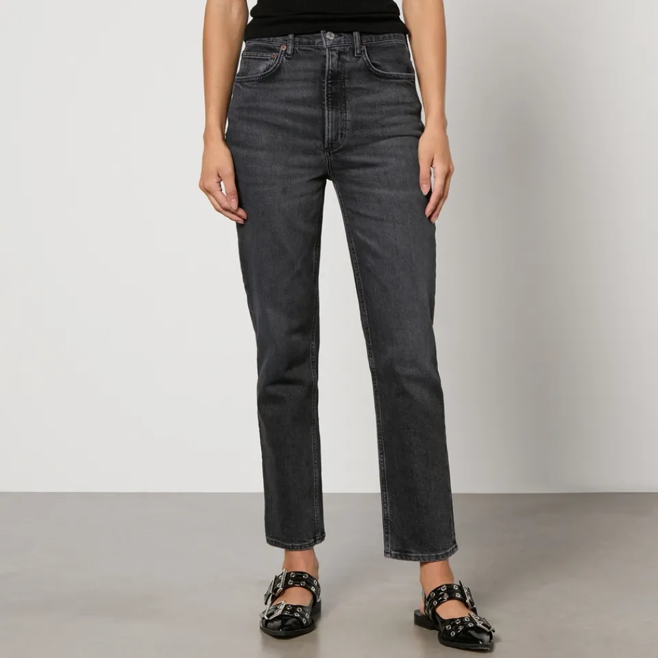Jeans|Ganni AGOLDE Stovepipe Denim Slim-Leg Jeans - W30