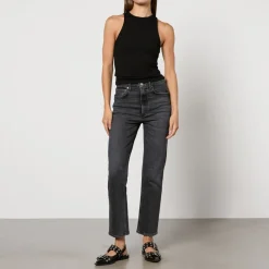 Jeans|Ganni AGOLDE Stovepipe Denim Slim-Leg Jeans - W30