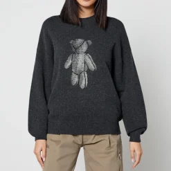 Loungewear|Sweatshirts|Dr. Martens Alexander Wang Beiress Oversized Wool-Blend Jumper - L