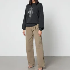Loungewear|Sweatshirts|Dr. Martens Alexander Wang Beiress Oversized Wool-Blend Jumper - L