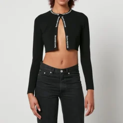 Knitwear|Dr. Martens Alexander Wang Cropped Cotton Cardigan - XS