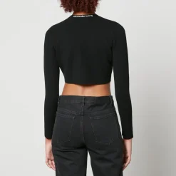 Knitwear|Dr. Martens Alexander Wang Cropped Cotton Cardigan - XS