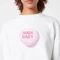 Loungewear|Sweatshirts|Alexander Wang Suga Baby Cotton-Jersey Sweatshirt - L