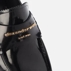 Loafers|Dr. Martens Alexander Wang Women's Carter Leather Loafers - Black - UK 7
