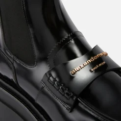 Boots|Dr. Martens Alexander Wang Women's Carter Leather Platform Chelsea Boots - Black - UK 7
