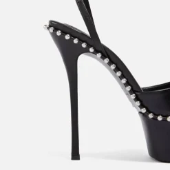 Heels|Sandals & Slides|Dr. Martens Alexander Wang Women's Nova 145 Leather Platform Sandals - UK 3