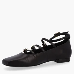 Flats|ALOHAS Women's Luke Leather Ballet Flats - UK 3.5