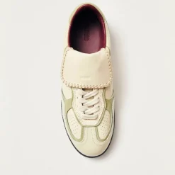 Trainers|Ganni ALOHAS Women's Tb.490 Club Leather Trainers - UK 3.5