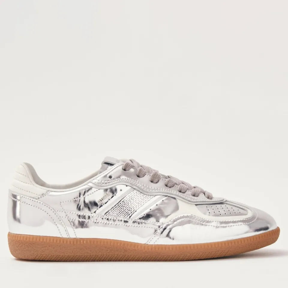 Trainers|Ganni ALOHAS Women's Tb.490 Rife Patent Leather Trainers - UK 3.5