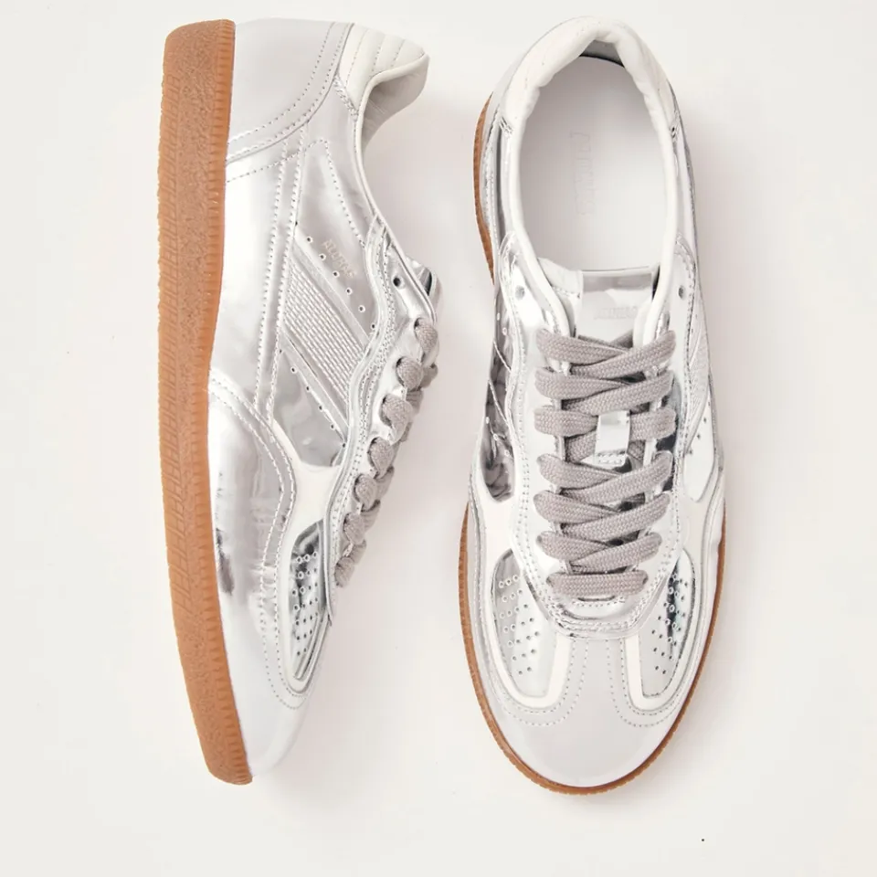 Trainers|Ganni ALOHAS Women's Tb.490 Rife Patent Leather Trainers - UK 3.5