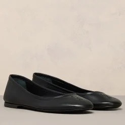 Flats|Ganni AMI Adc Leather Ballerinas - EU/IT 37