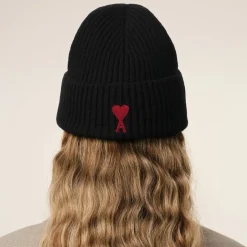 Hats|Coach AMI ADC Ribbed-Knit Wool Beanie