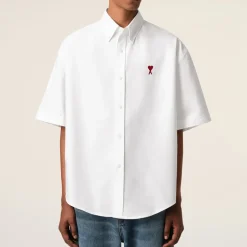Shirts|Shirts|Polo Ralph Lauren AMI Boxy Fit ADC Cotton-Poplin Shirt - M