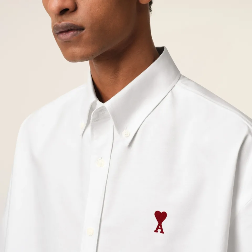 Shirts|Shirts|Polo Ralph Lauren AMI Boxy Fit ADC Cotton-Poplin Shirt - M