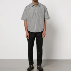 Shirts|Shirts|MARANT AMI Boxy Fit Cotton-Poplin Shirt - XS