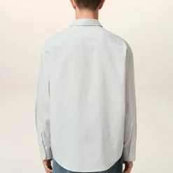 Shirts|Shirts|Dr. Martens AMI Boxy-Fit Pinstriped Cotton-Poplin Shirt - 39