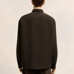 Shirts|Shirts|AMI x Coggles AMI De Coeur Cotton-Silk Boxy Fit Shirt - 36"/XS
