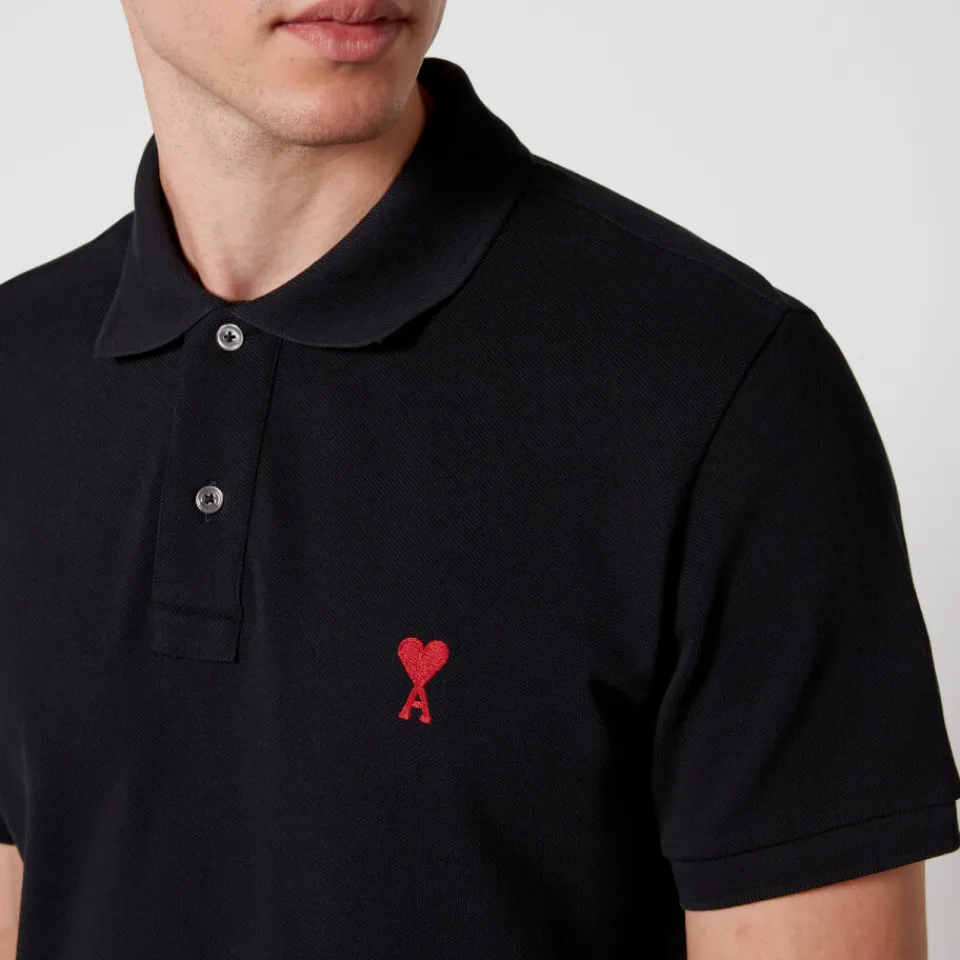 Polo Shirts|AMI de Coeur Organic Cotton Polo Shirt - XXS