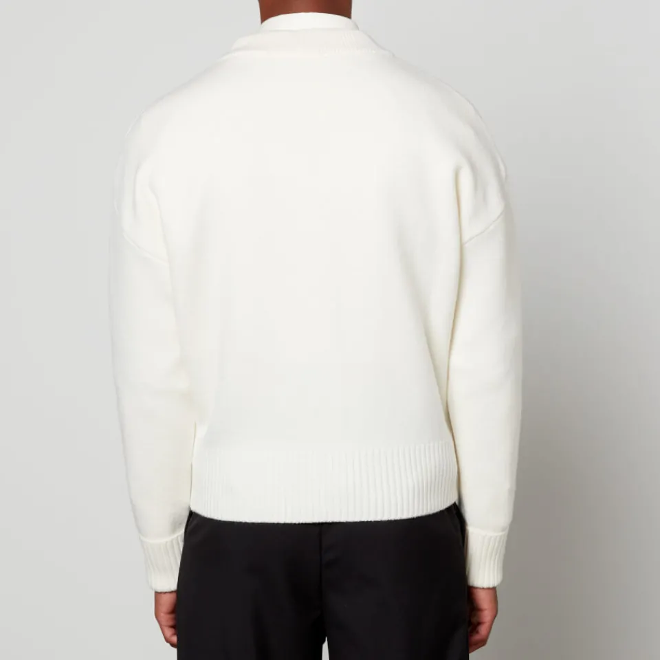 Cardigans|Knitwear|Dr. Martens AMI De Coeur Wool Cardigan - L