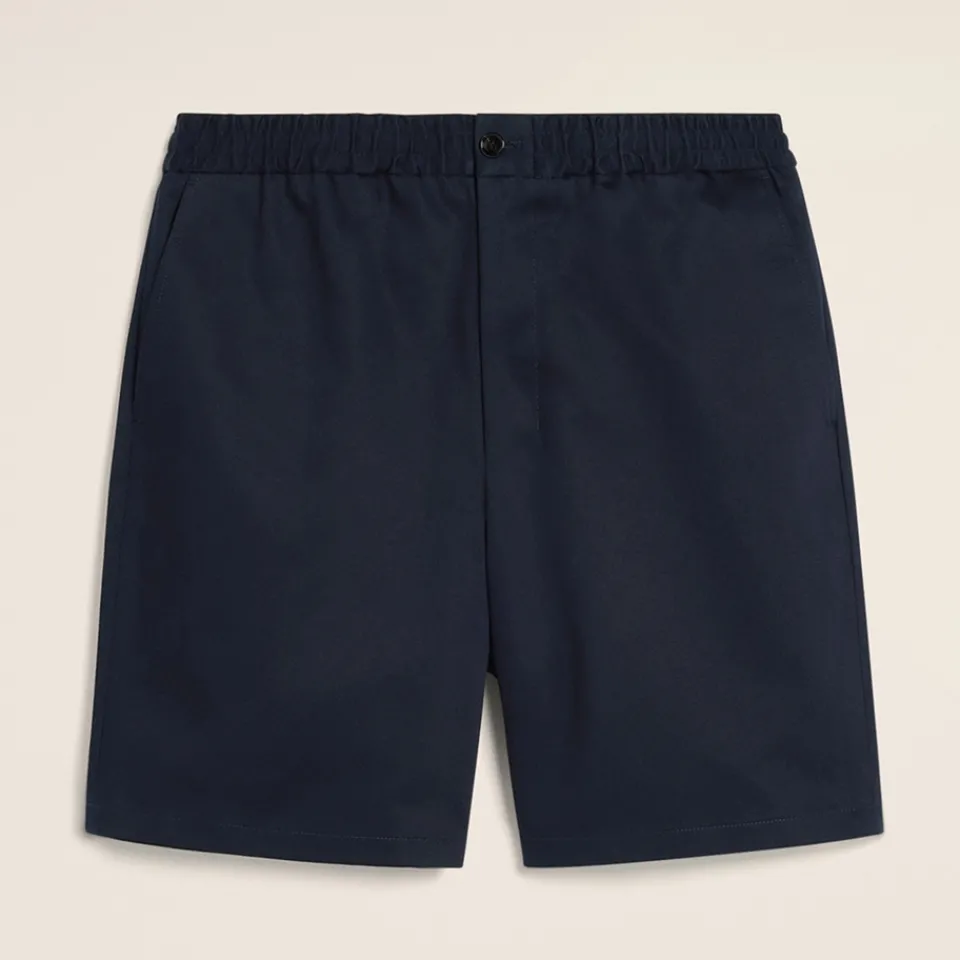 Shorts|Shorts|Axel Arigato AMI Elasticated Waist Cotton-Satin Shorts - M