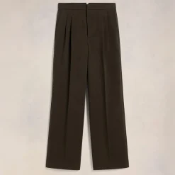 Trousers|Tom Dixon AMI Large Fit Cotton-Satin Trousers - FR 36/XS