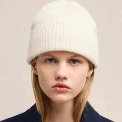 Hats|Sleeper AMI Red Adc Ribbed Wool Beanie