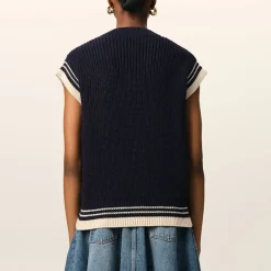 Knitwear|Calvin Klein AMI Ribbed-Knit Vest - M