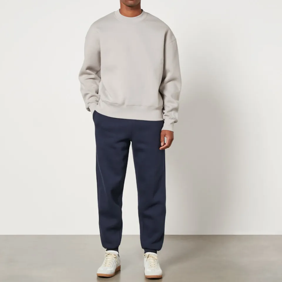 Sweatshirts|AMI Tonal Logo Cotton-Blend Sweatshirt - S