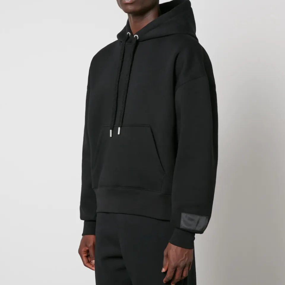 Sweatshirts|RAINS AMI Tonal Logo Cotton-Jersey Hoodie - S