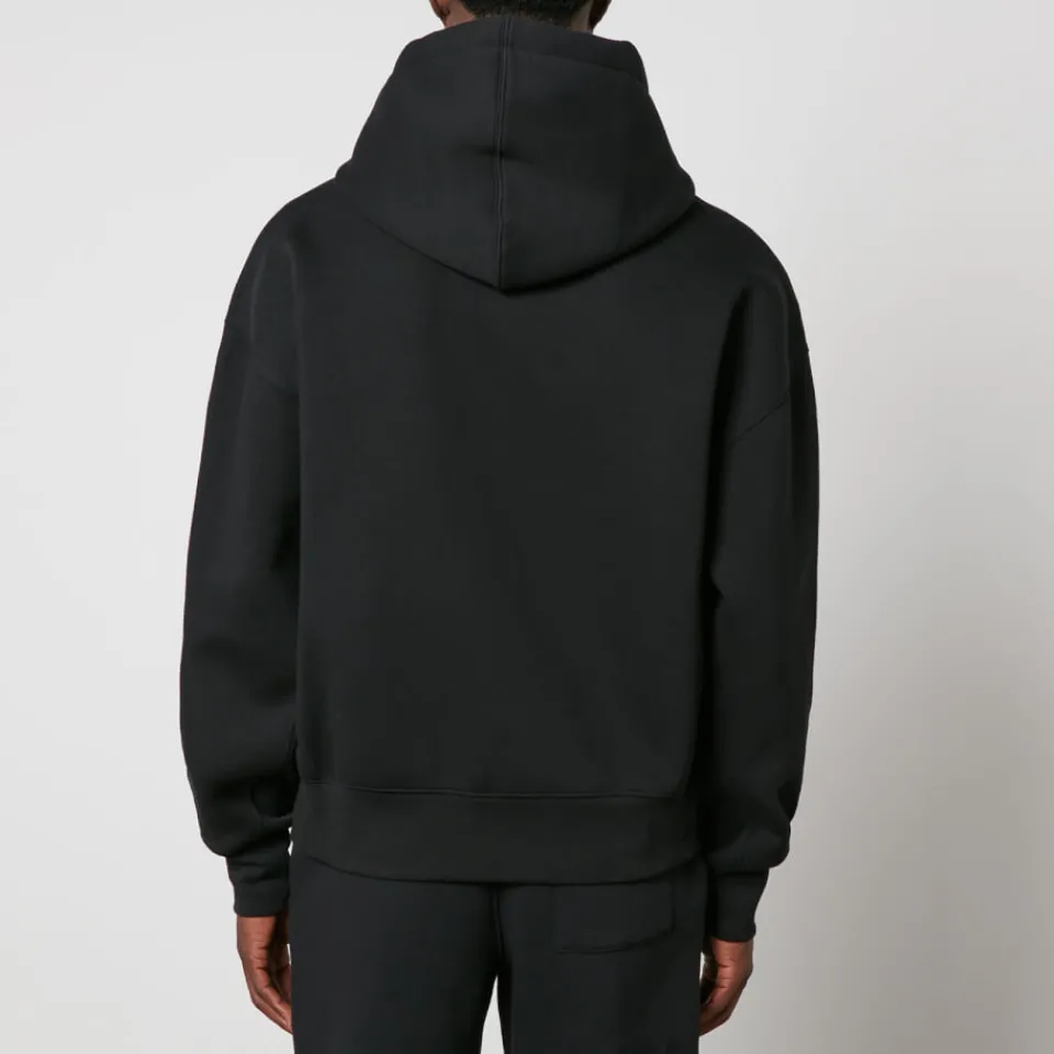 Sweatshirts|RAINS AMI Tonal Logo Cotton-Jersey Hoodie - S