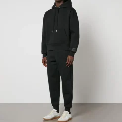 Sweatshirts|RAINS AMI Tonal Logo Cotton-Jersey Hoodie - S