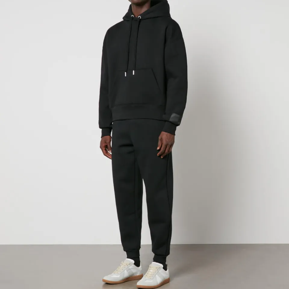 Sweatshirts|RAINS AMI Tonal Logo Cotton-Jersey Hoodie - S