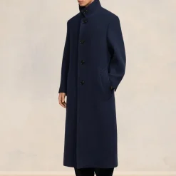 Jackets|Coats|Dr. Martens AMI Wool Longline Coat - IT 46/S