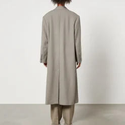 Jackets|Coats|Dr. Martens AMI Wool-Blend Double-Breasted Coat - FR 40/UK 12