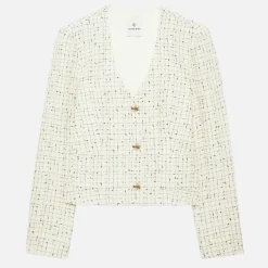 Jackets|Coats|Dr. Martens Anine Bing Anitta Checked Tweed Jacket - XS