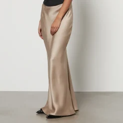Skirts|Skirts|Dr. Martens Anine Bing Bias-Cut Satin-Silk Maxi Skirt - XL