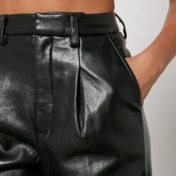 Trousers|Dr. Martens Anine Bing Carmen Faux and Recycled Leather Trousers - 36
