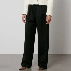 Trousers|Isabel Marant Anine Bing Carrie Twill Wide-Leg Trousers - W32