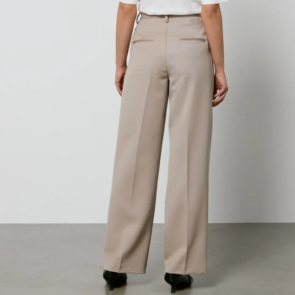 Trousers|Co-Ord Sets|Dr. Martens Anine Bing Carrie Wool-Twill Wide-Leg Trousers - W40