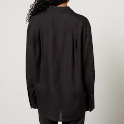 Co-Ord Sets|T-Shirts And Tops|Anine Bing Dante Linen Shirt - S