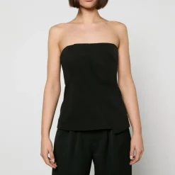 T-Shirts And Tops|Shirts And Blouses|Anine Bing Halle Crepe Top - S